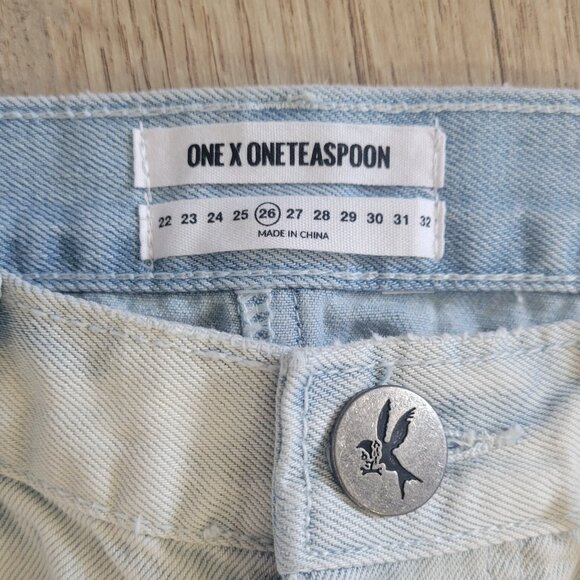 NWT One X One Teaspoon Jean Skirt - Picture 2 of 4